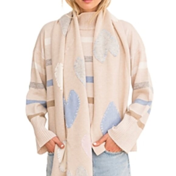 Kerri Rosenthal Wool & Cashmere Scarf - Picture 1 of 8